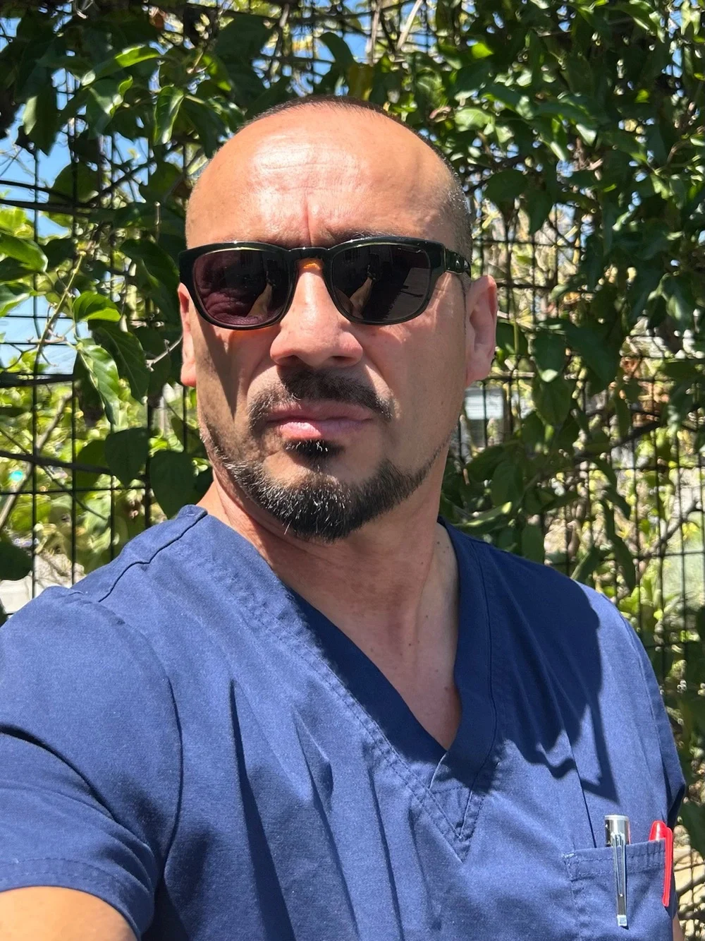 Paul Smith Dark Green Frame Black Lens Sunglasses